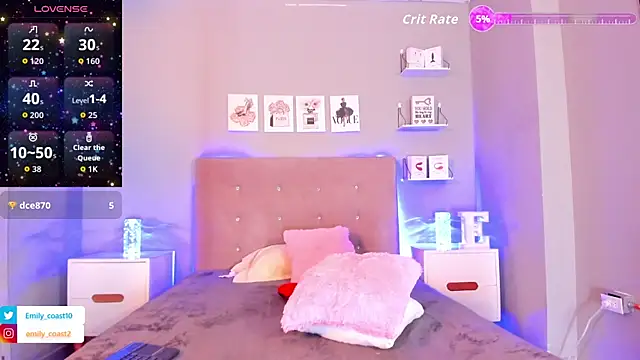 EmilyCoast-1's cam snapshot