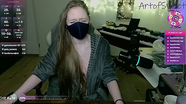 ArtofSweet's cam snapshot