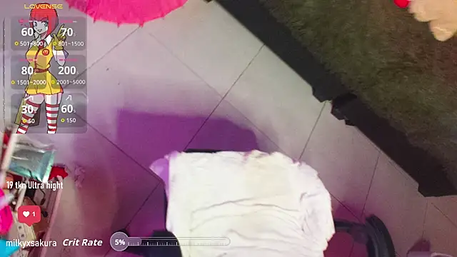 MilkyXSakura's cam snapshot