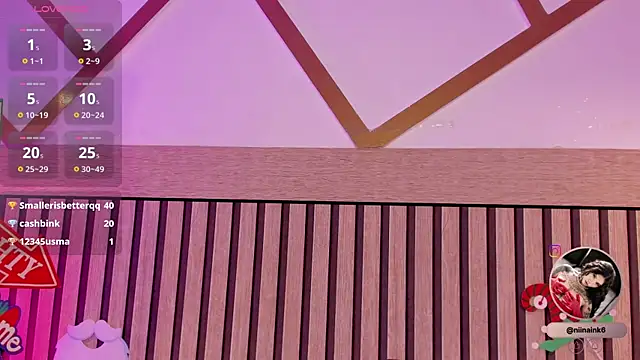 NinaInk live sex cam