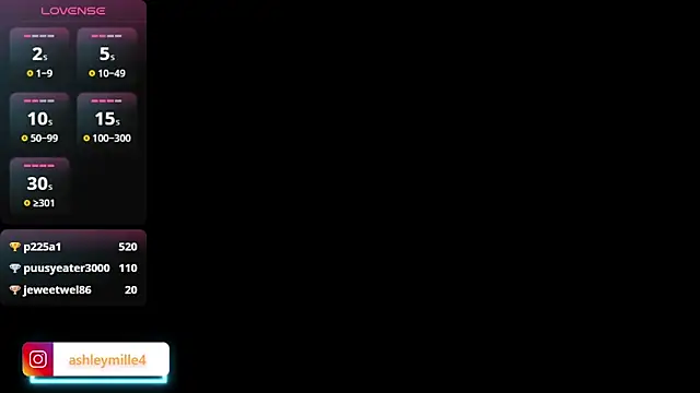 _ashleymiller's cam snapshot