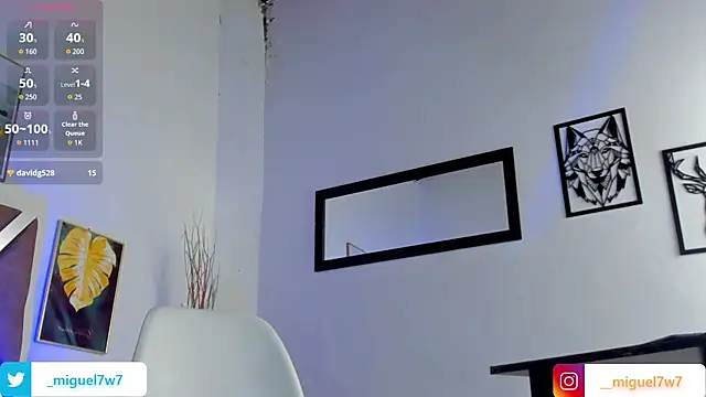 __Miguel7w7 live sex cam