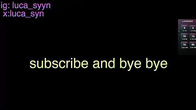 luca_syn's cam snapshot