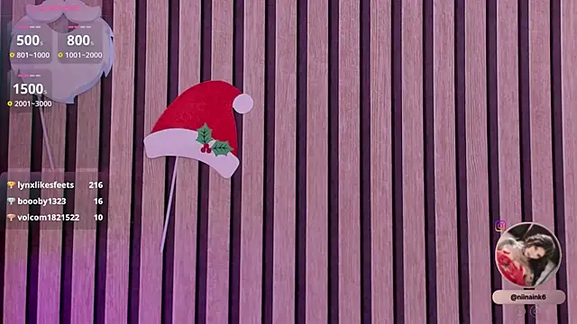 NinaInk's cam snapshot