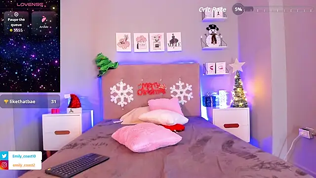 EmilyCoast-1's cam snapshot