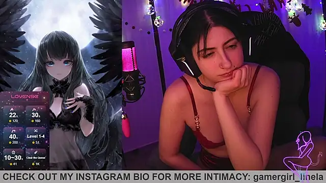 Gamergirl-Linela live sex cam