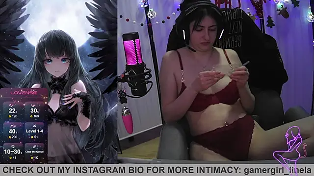 Gamergirl-Linela live sex cam