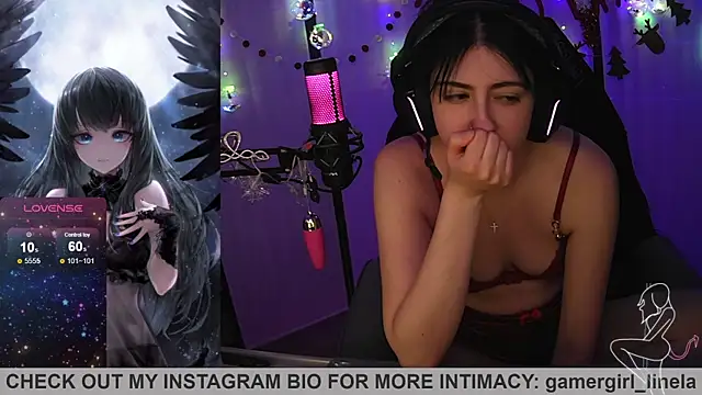 Gamergirl-Linela live sex cam