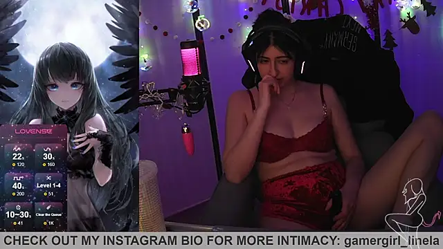Gamergirl-Linela live sex cam