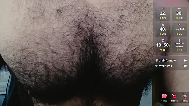 cutehairymacho live sex cam