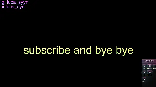 luca_syn's cam snapshot