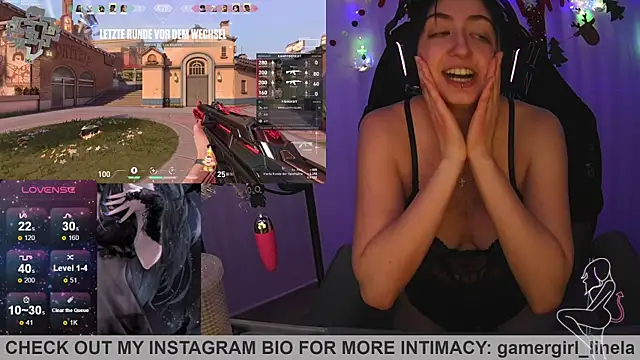 Gamergirl-Linela live sex cam