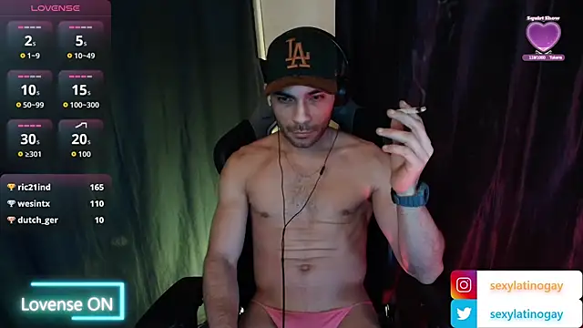 sexylatin0gay's cam snapshot