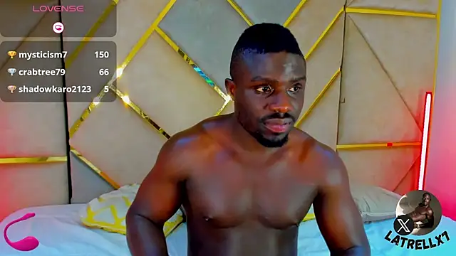 Latrellx7 live sex cam