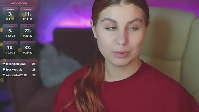 GingerPinky live sex cam