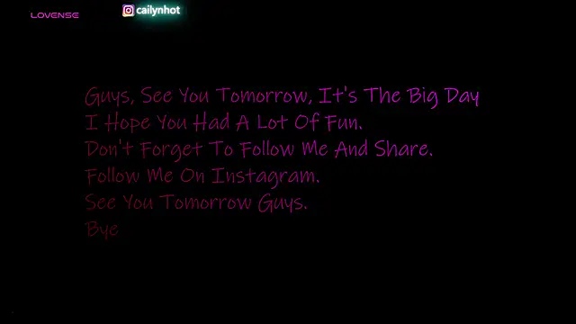 cailynhot's cam snapshot