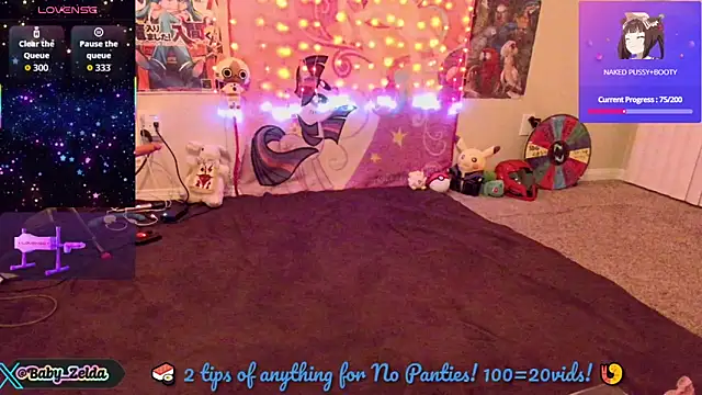BabyZelda live sex cam