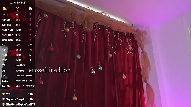 roselinedior live sex cam