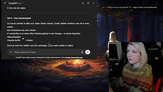 Lisaonthemoon live sex cam