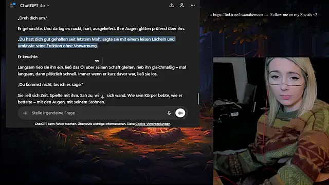 Lisaonthemoon's cam snapshot