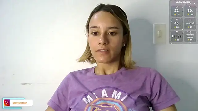 SamanthaWatson live sex cam