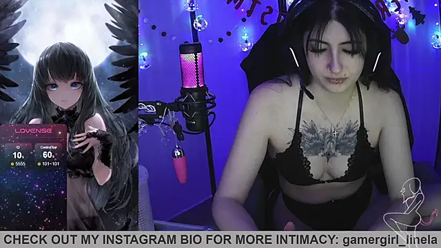 Gamergirl-Linela live sex cam