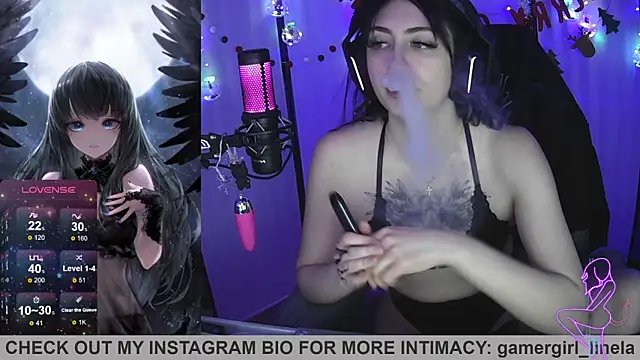 Gamergirl-Linela live sex cam