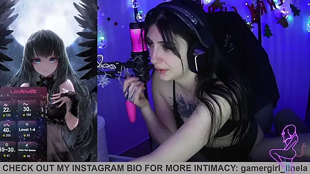 Gamergirl-Linela live sex cam
