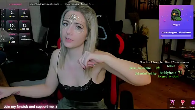 Lisaonthemoon live sex cam