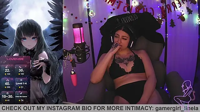 Gamergirl-Linela live sex cam