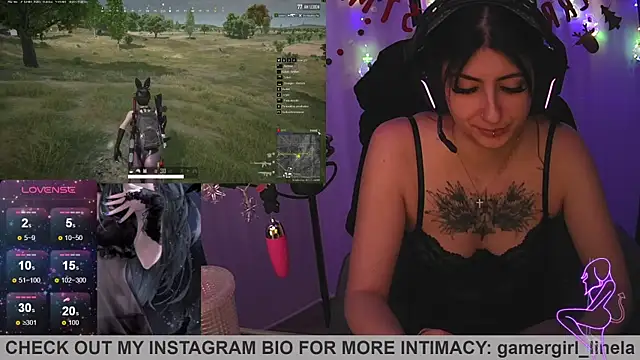 Gamergirl-Linela live sex cam