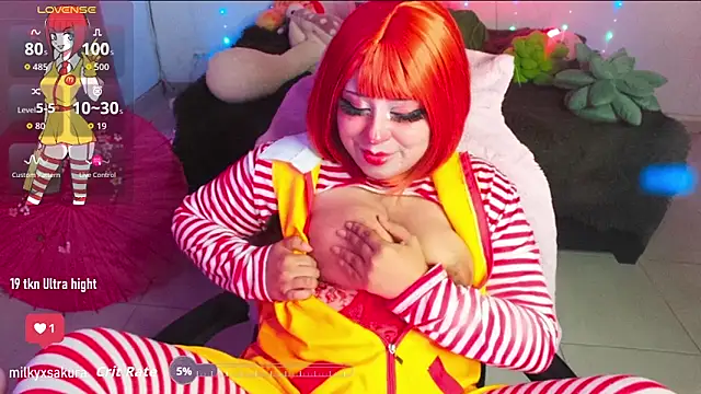 MilkyXSakura live sex cam