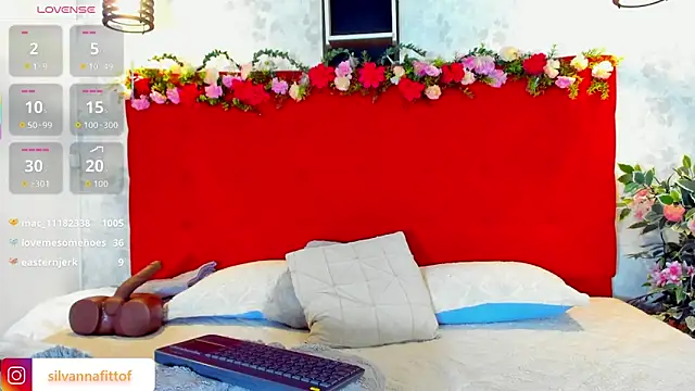 SilvannaFit live sex cam