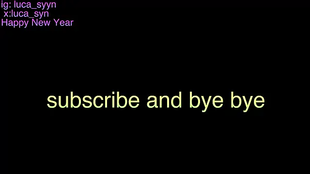 luca_syn's cam snapshot