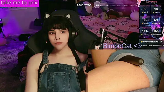 BimboCat live sex cam