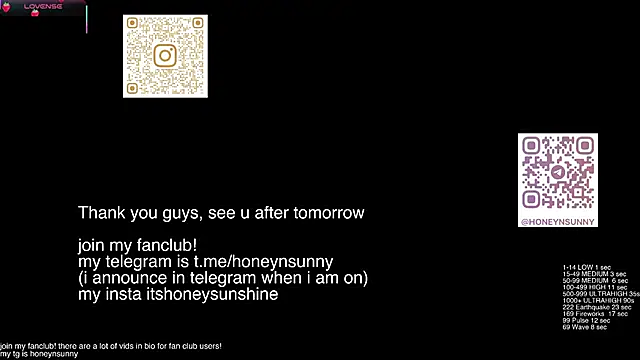 itshoneysunshine's cam snapshot