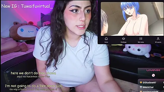 TuWaifuVirtual1 live sex cam