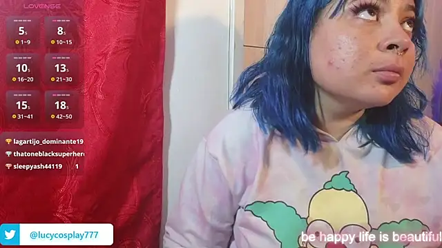 Lucycosplay777 live sex cam