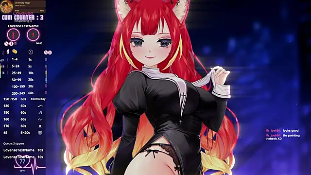 LewdFoxy_VT live sex cam