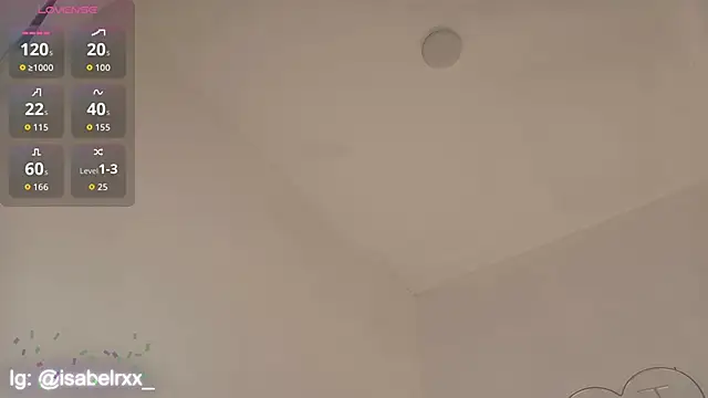 IsabelCortes's cam snapshot