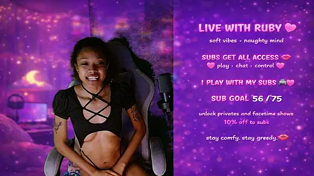 rubywithpearls's cam snapshot