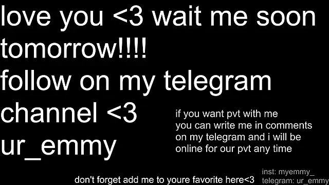 My_Emmy live sex cam