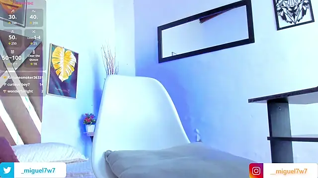 __Miguel7w7 live sex cam