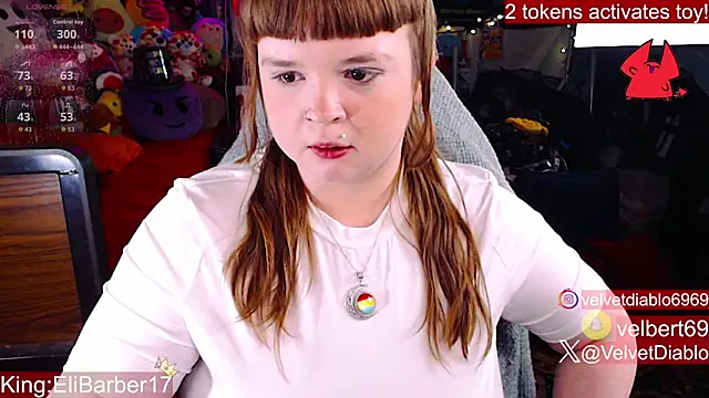 VelvetDiablo live sex cam