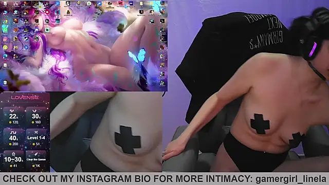 Gamergirl-Linela live sex cam