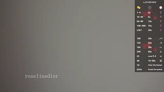 roselinedior live sex cam