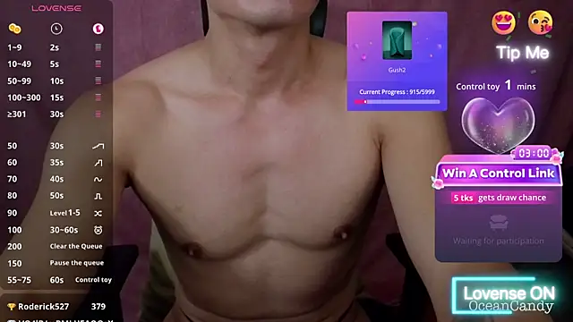 OceanCandy live sex cam