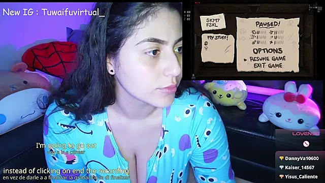 TuWaifuVirtual1 live sex cam