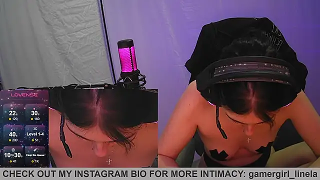 Gamergirl-Linela live sex cam