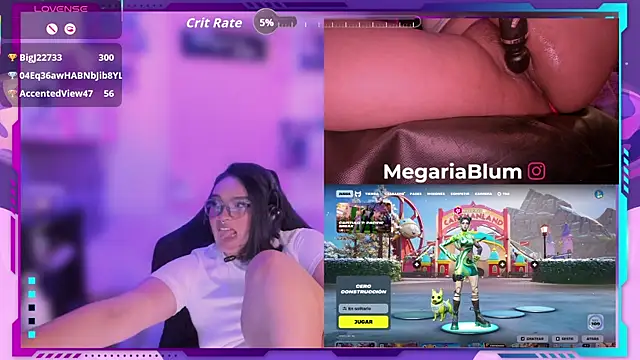 MegariaB live sex cam